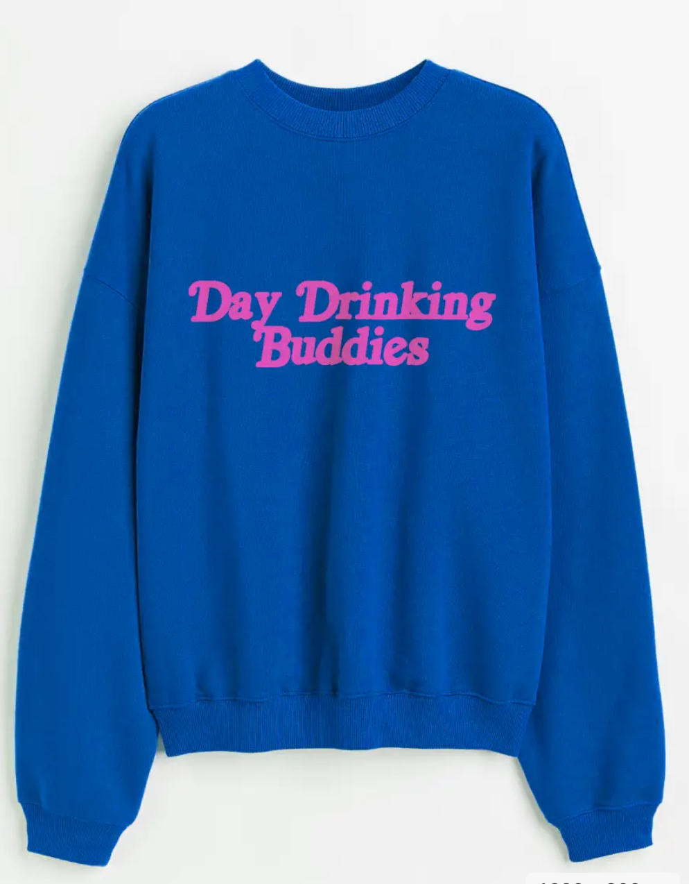 Day Drinking Buddies Sweatshirt - Blue