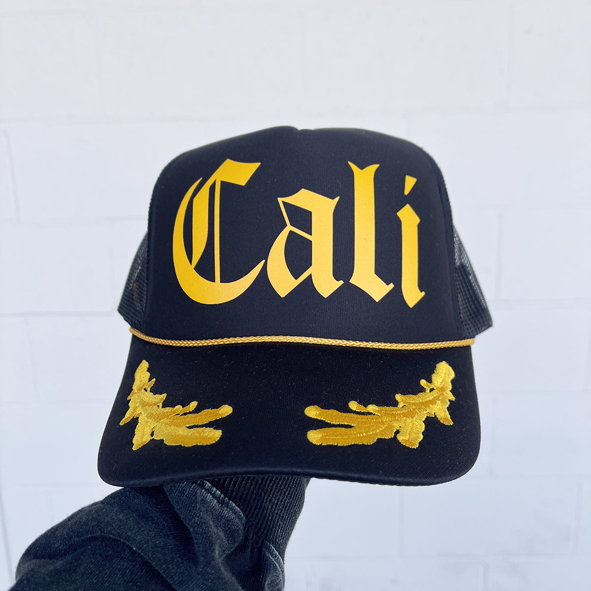 Custom City/State Old Letters Trucker Hat